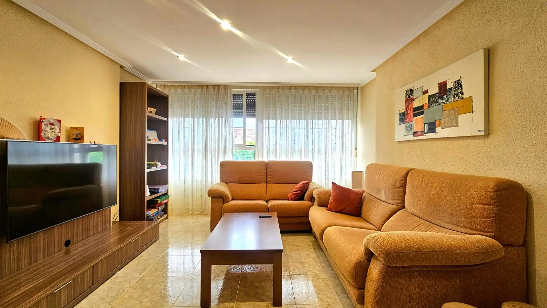 Sala de estar de Piso en venta en Cartagena con Aire acondicionado y Amueblado