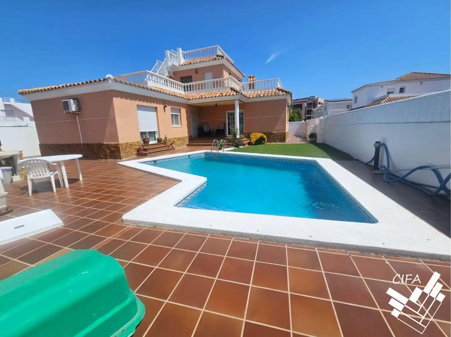 Piscina de Casa o chalet en venta en Vinaròs con Aire acondicionado, Calefacción y Jardín privado
