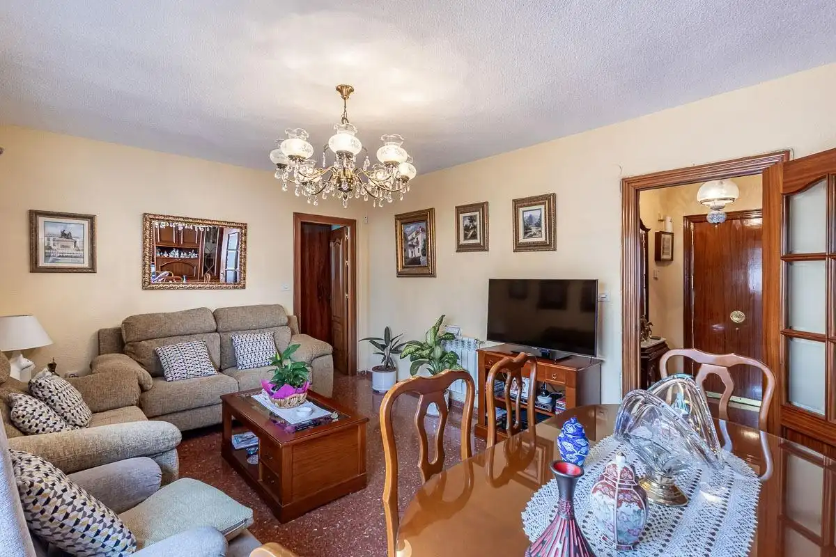 Living room of Attic for sale in Granada  with Air Conditioner and Terrace