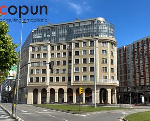 Exterior view of Flat for sale in Gijón   with Heating, Parquet flooring and Furnished