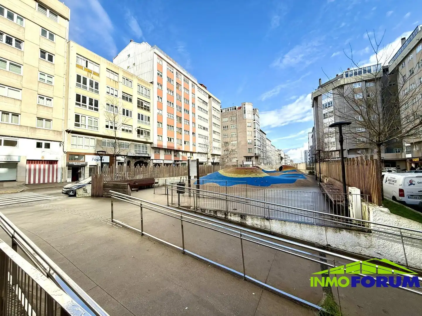Vista exterior de Pis en venda en A Coruña Capital 