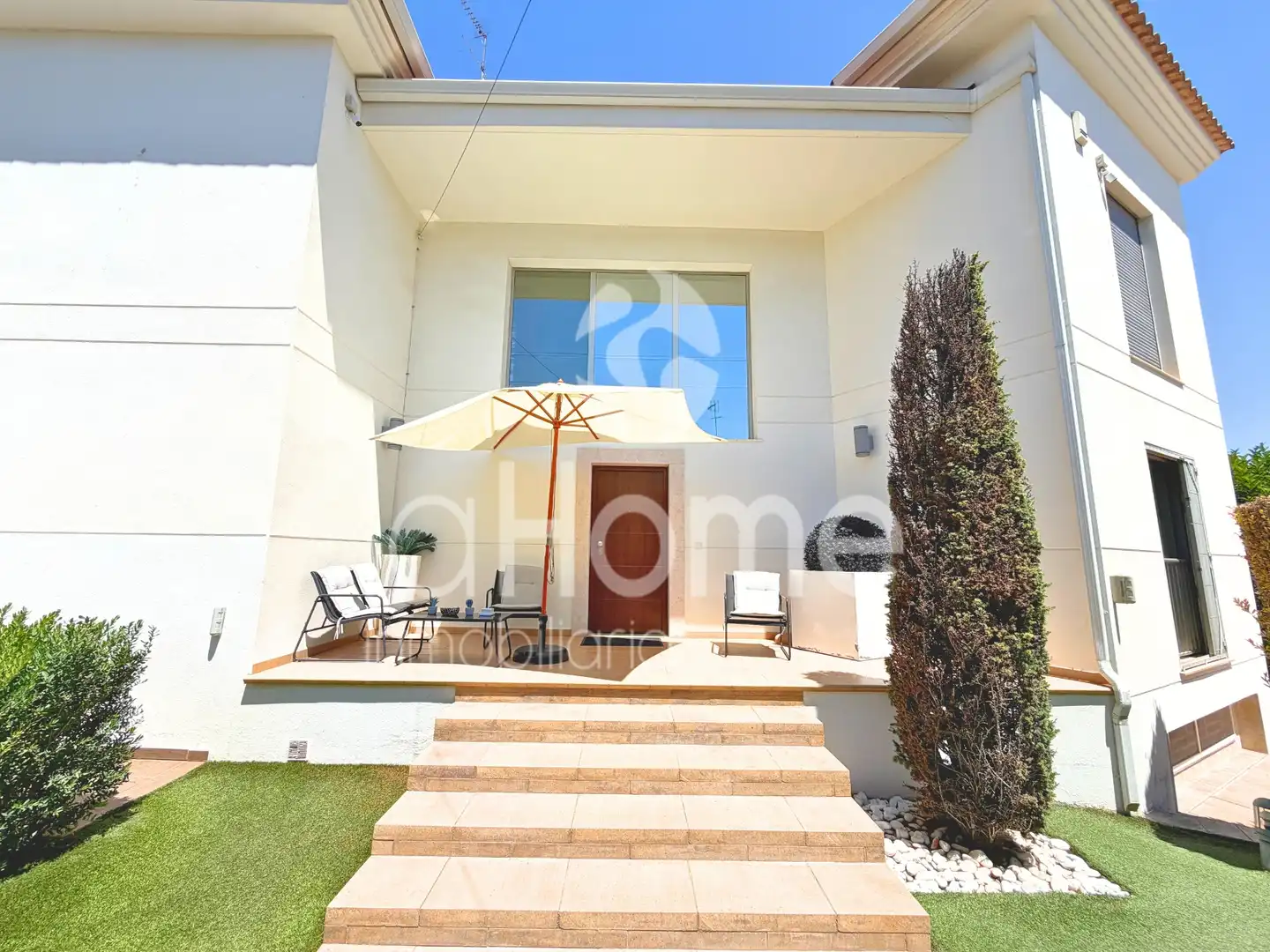 Terraza de Casa o chalet en venta en Paterna con Aire acondicionado, Calefacción y Jardín privado