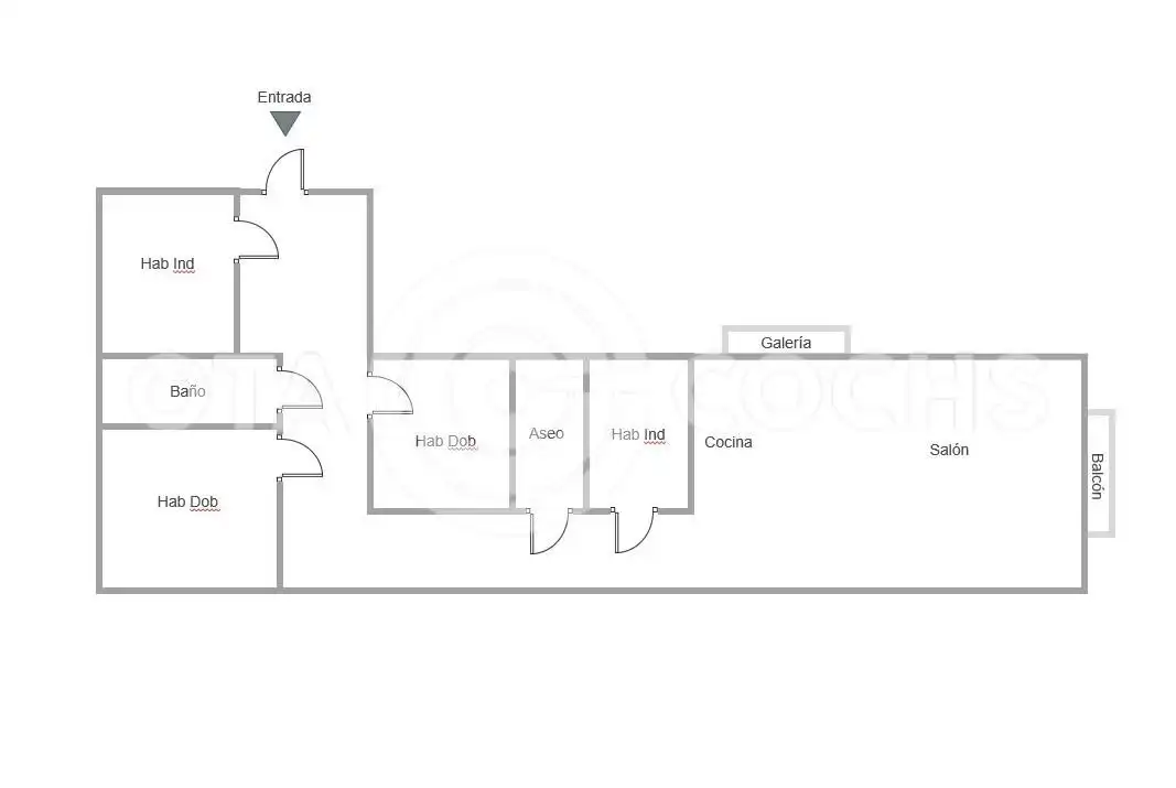 Flat for sale in Reus  with Air Conditioner, Heating and Parquet flooring