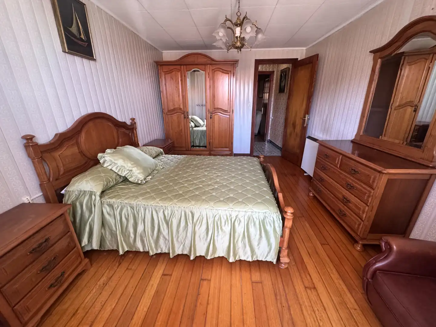 Habitación de Casa adosada en venta en Muros con Amueblado