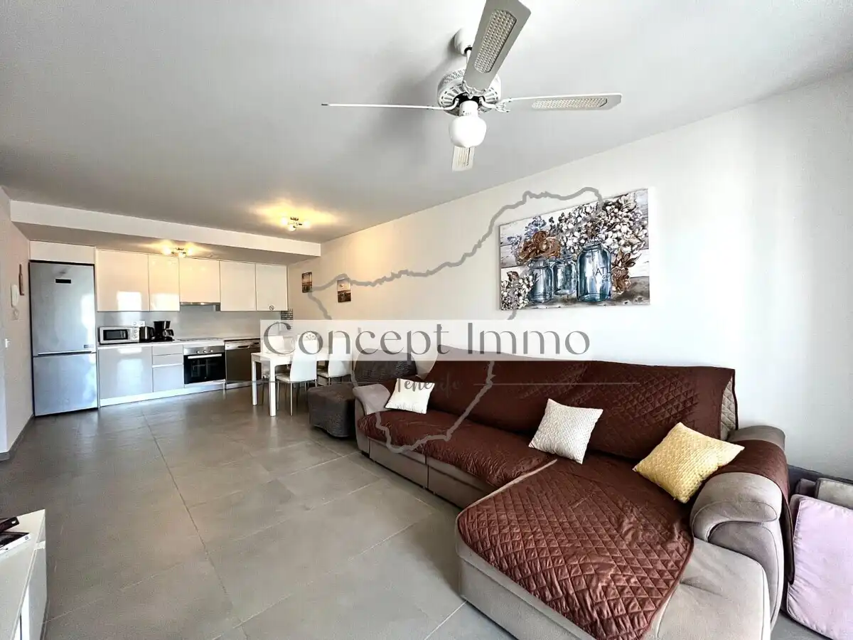 Sala de estar de Planta baja en venta en Granadilla de Abona con Terraza, Trastero y Piscina comunitaria