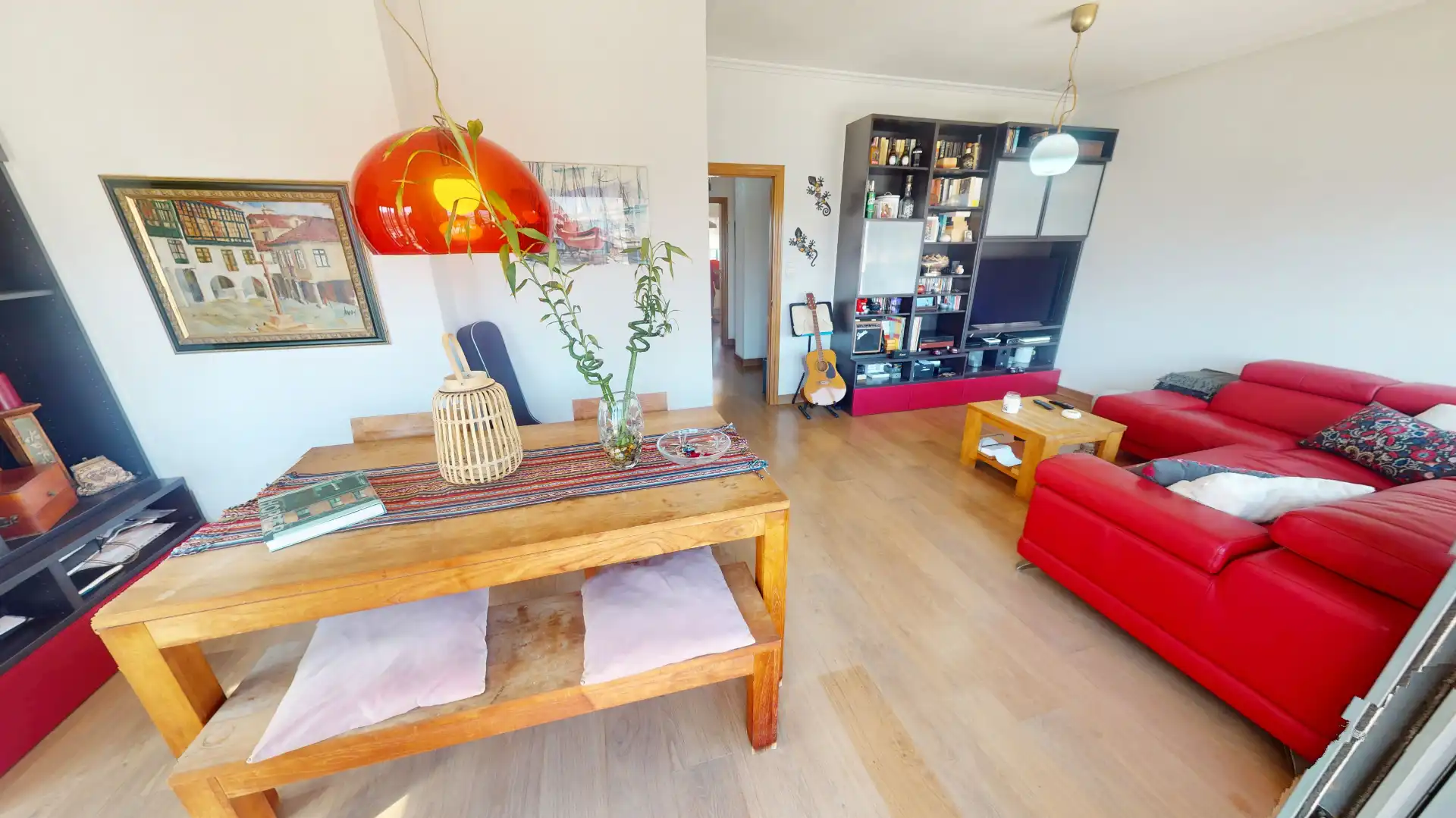 Sala de estar de Piso en venta en El Campello con Aire acondicionado, Parquet y Terraza