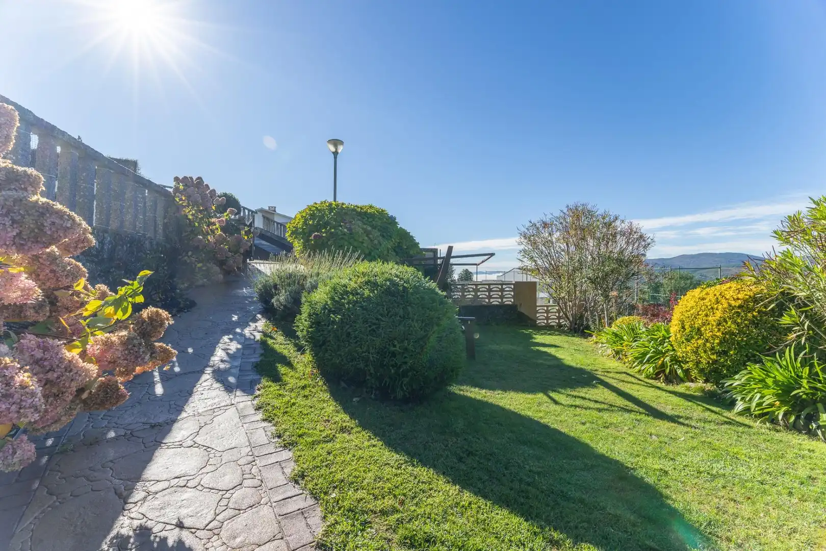 Jardín de Casa o chalet en venta en A Cañiza   con Calefacción, Jardín privado y Terraza