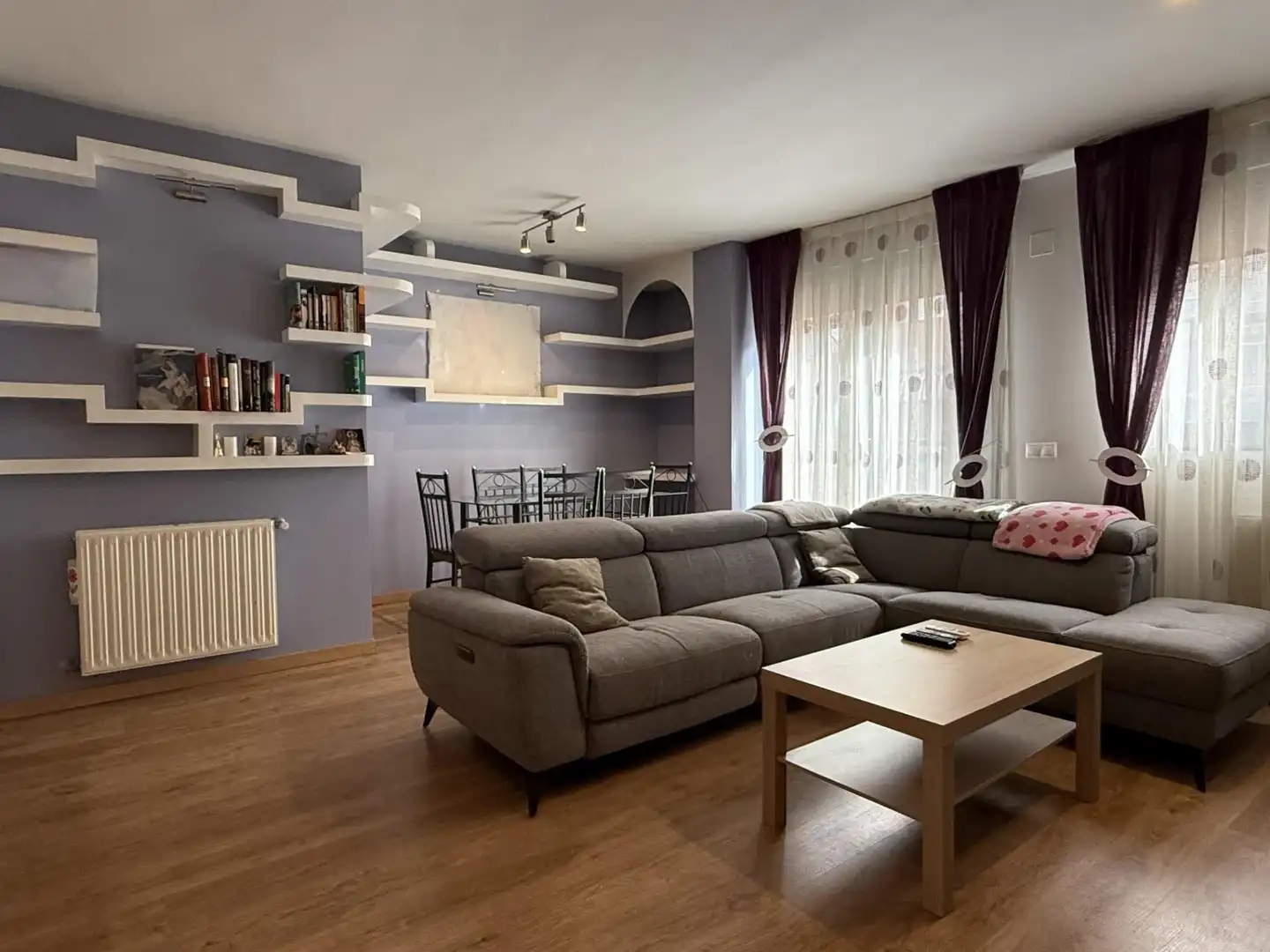 Sala d'estar de Pis en venda en Guadalajara Capital amb Aire condicionat, Calefacció i Terrassa