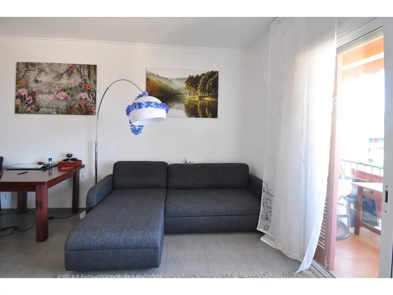Wohnzimmer von Wohnungen zum Verkauf in Lloret de Mar mit Möbliert, Balkon und Gemeinschaftspool