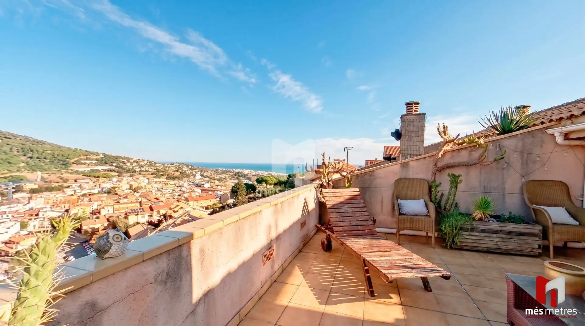 Terraza de Casa o chalet en venta en Teià con Calefacción, Jardín privado y Trastero