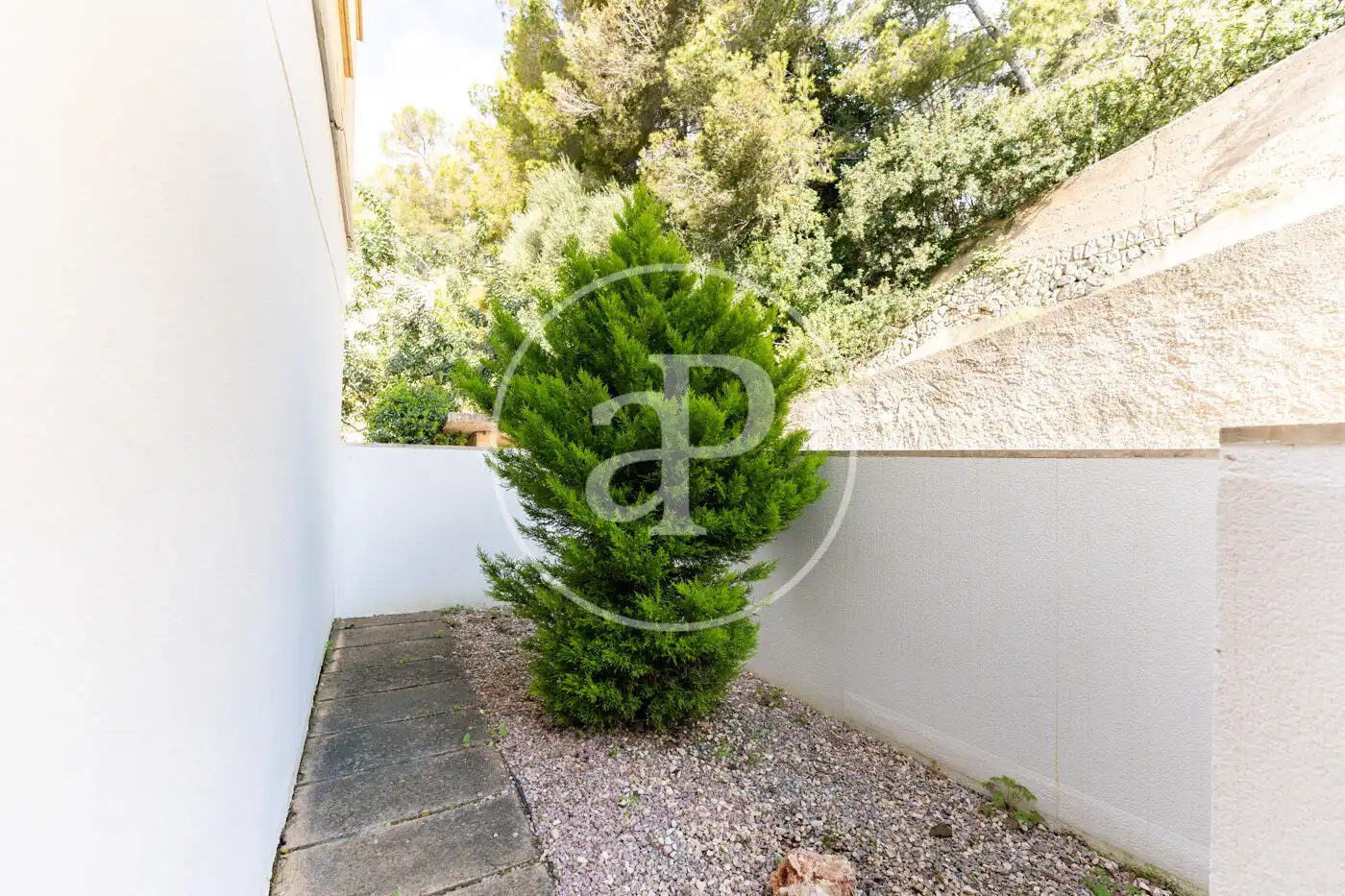 Garden of Flat for rent in  Palma de Mallorca  with Air Conditioner, Heating and Private garden