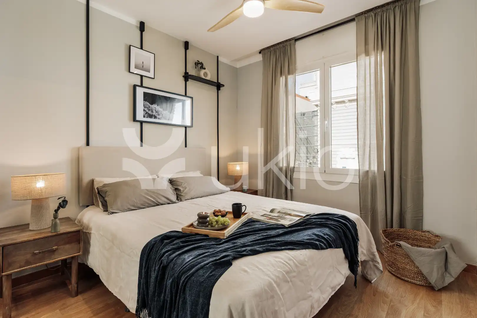 Bedroom of Apartments for rent in Barcelona  with Heating, Furnished and Oven