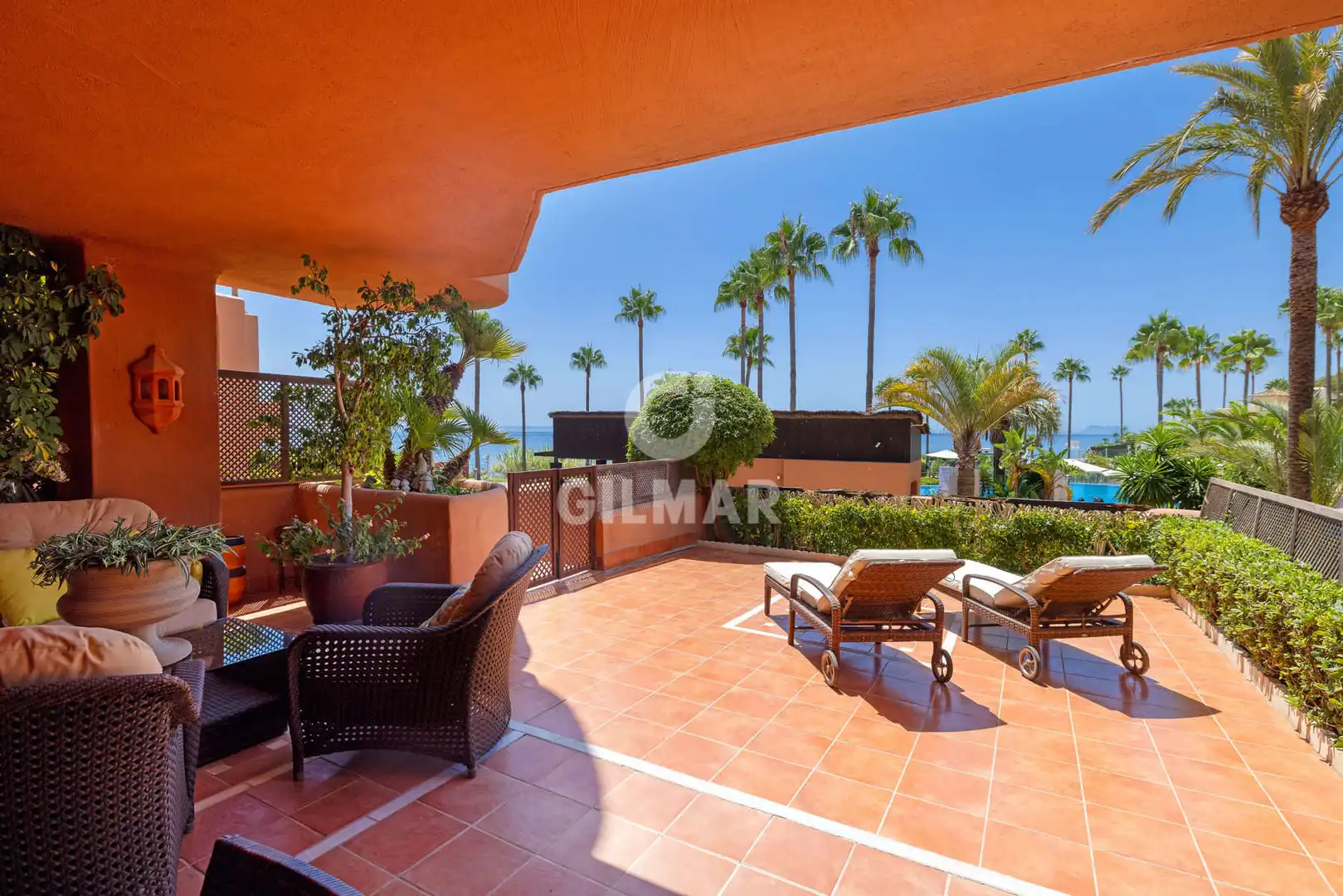 Jardín de Planta baja en venta en Estepona con Calefacción, Jardín privado y Trastero