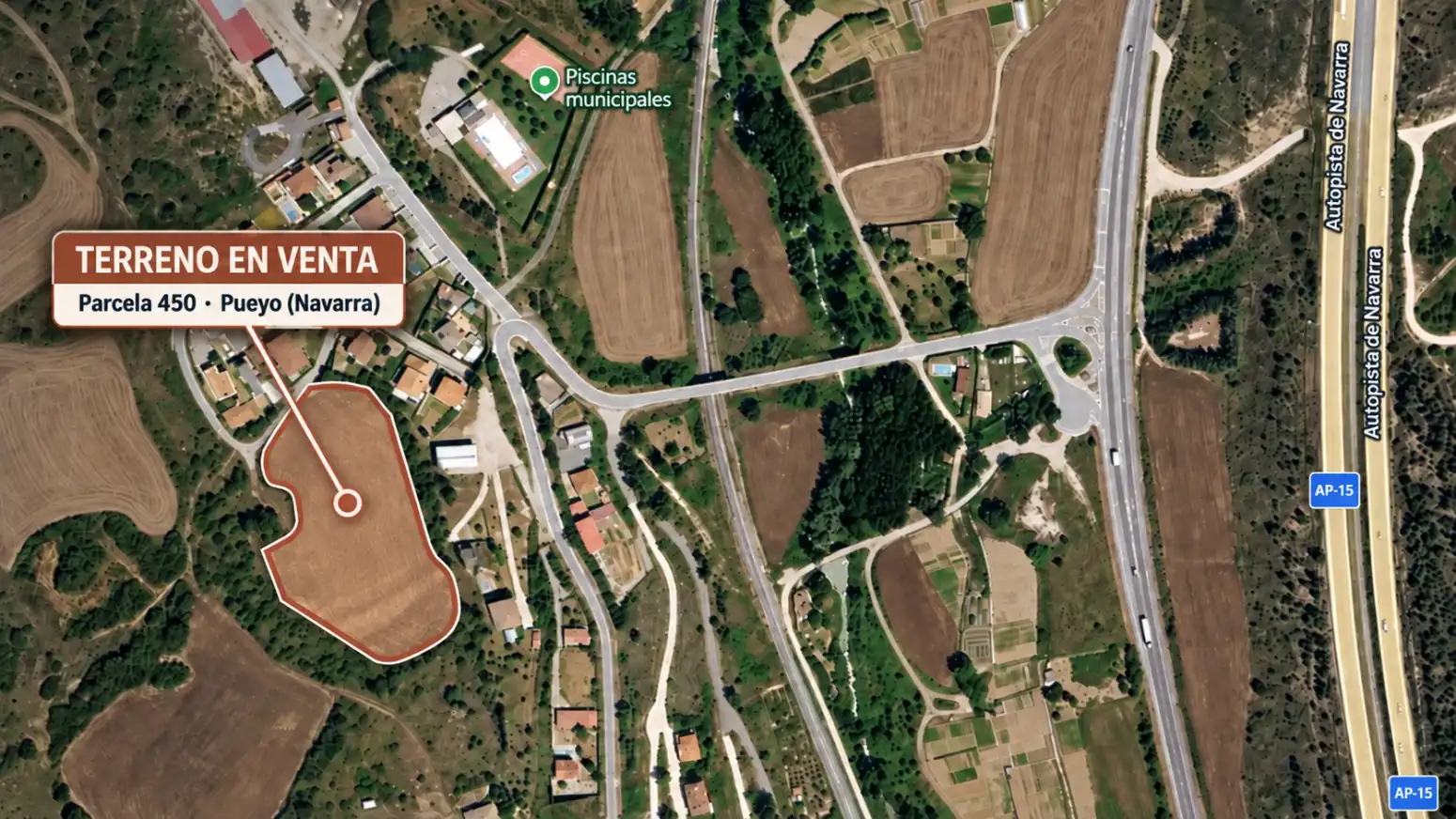 Rustikales Grundstück zum Verkauf in Pueyo - CALLE MARISCAL PEDRO NAVARRO