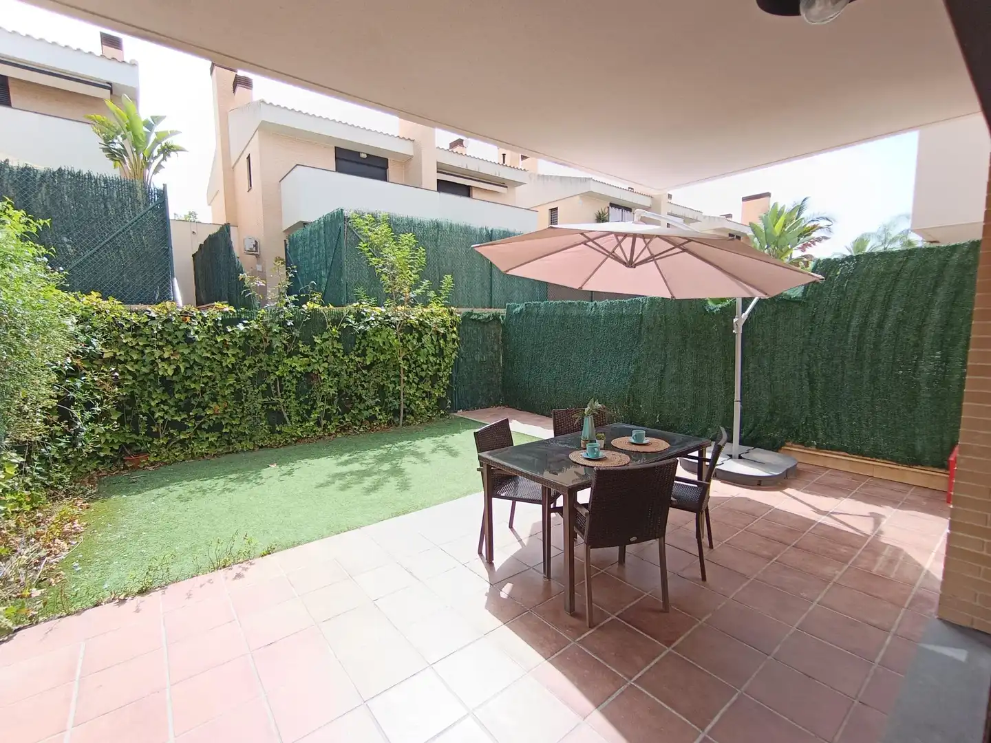 Terraza de Casa adosada en venta en Molina de Segura con Aire acondicionado, Calefacción y Jardín privado