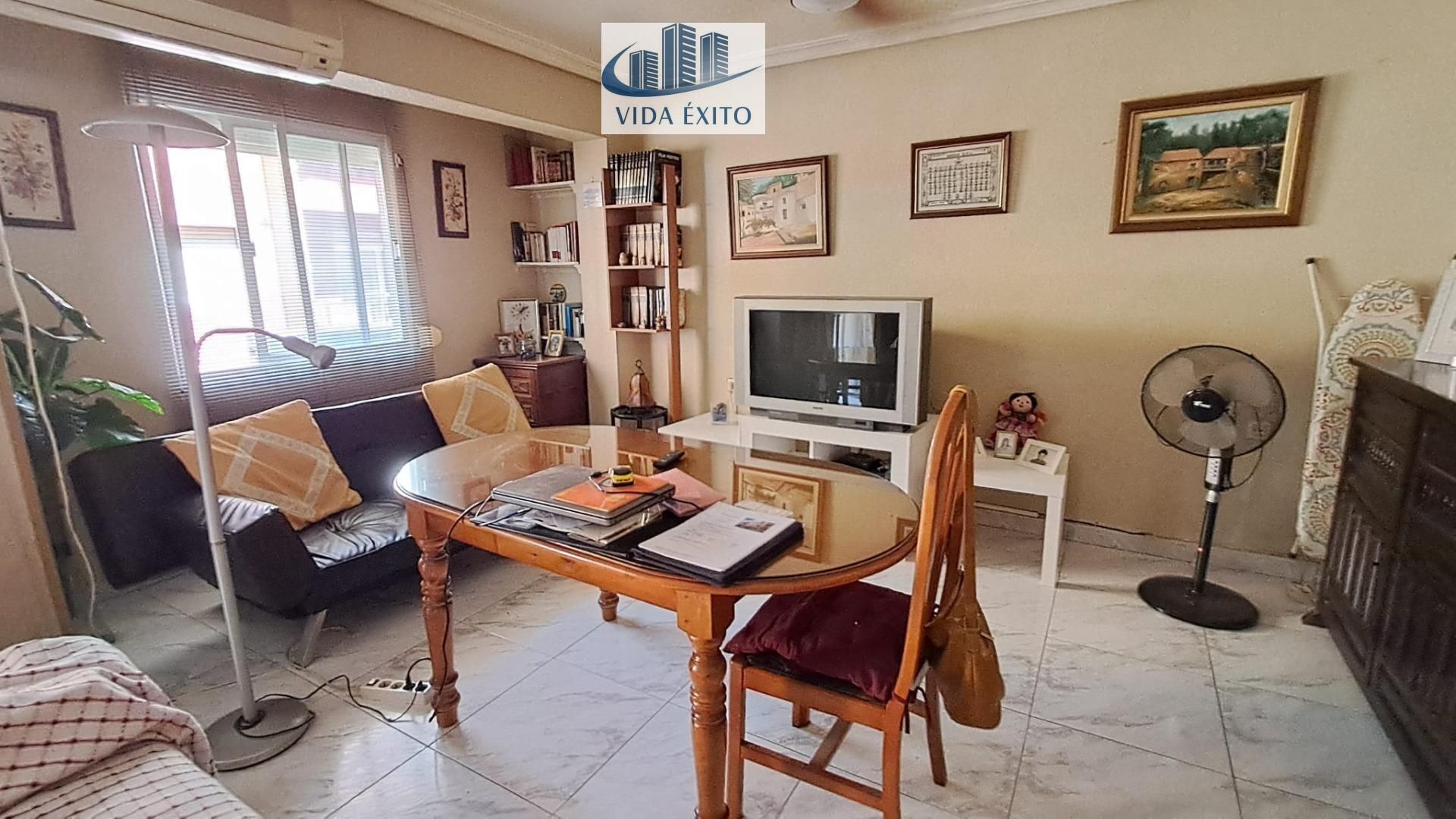 Living room of Flat for sale in  Jaén Capital  with Air Conditioner and Balcony