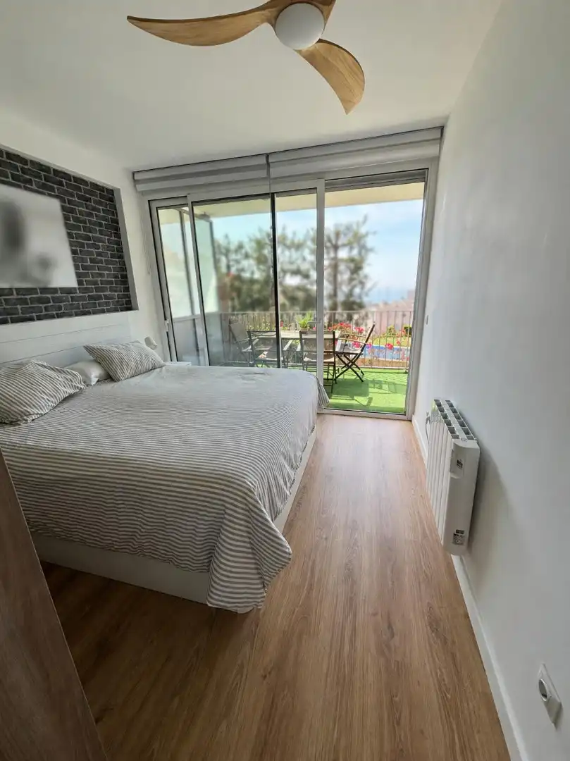 Bedroom of Flat for sale in Montgat  with Air Conditioner, Heating and Private garden