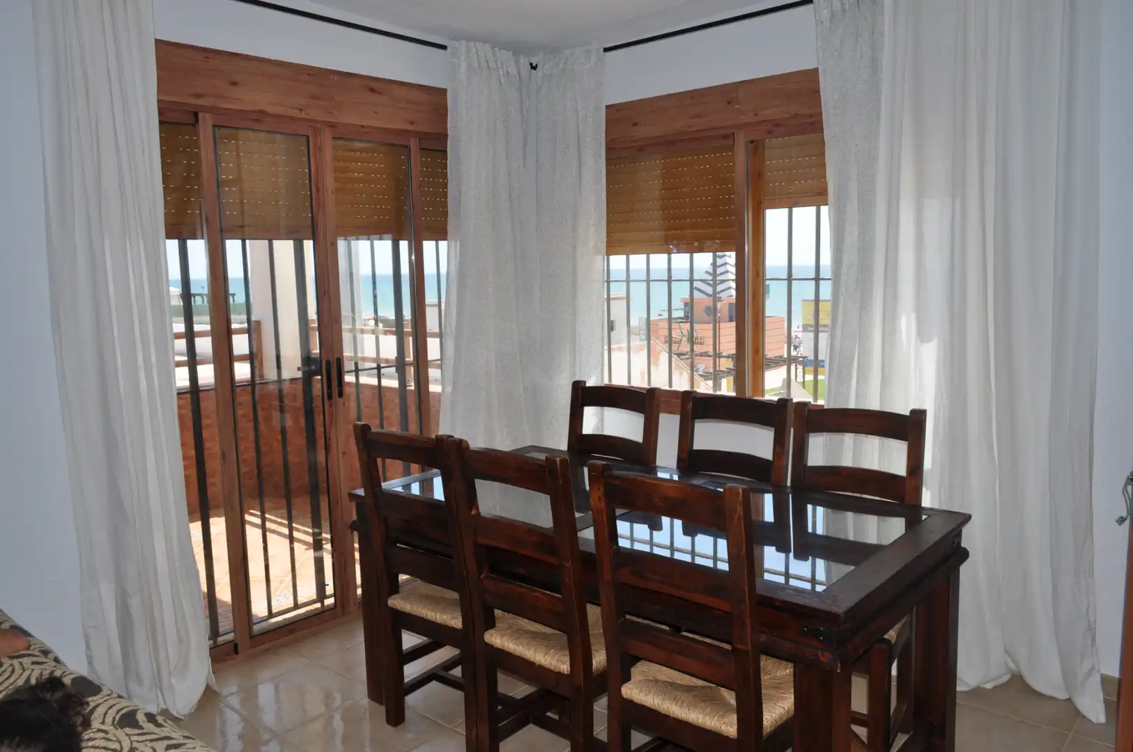 Comedor de Casa adosada de alquiler en Almonte con Aire acondicionado, Amueblado y Horno