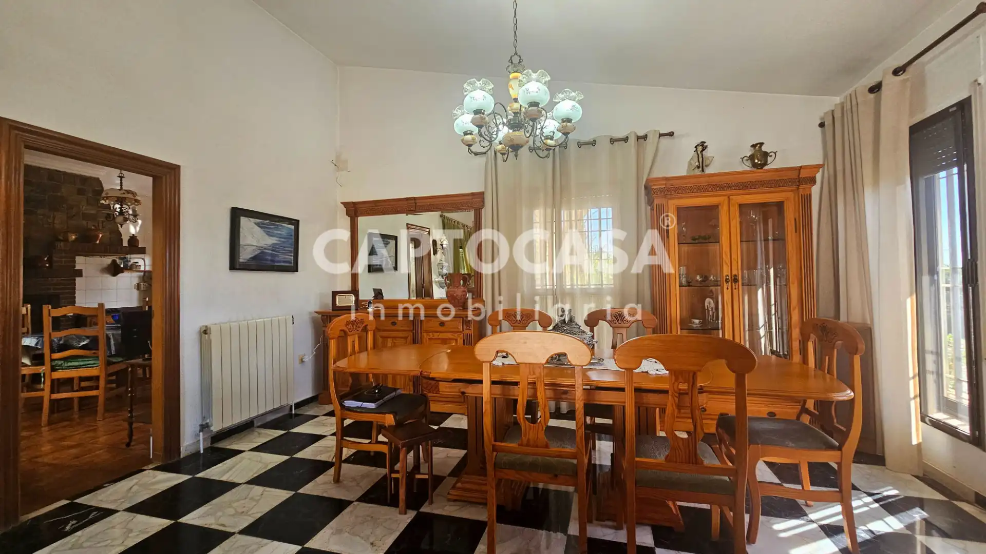Esszimmer von Country house zum Verkauf in Cartagena mit Klimaanlage, Heizung und Privatgarten