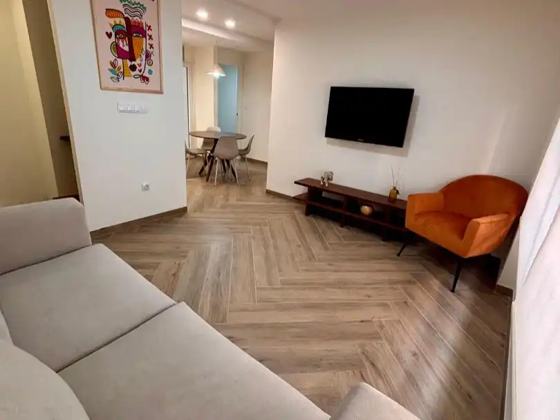 Sala d'estar de Pis de lloguer en San Blas