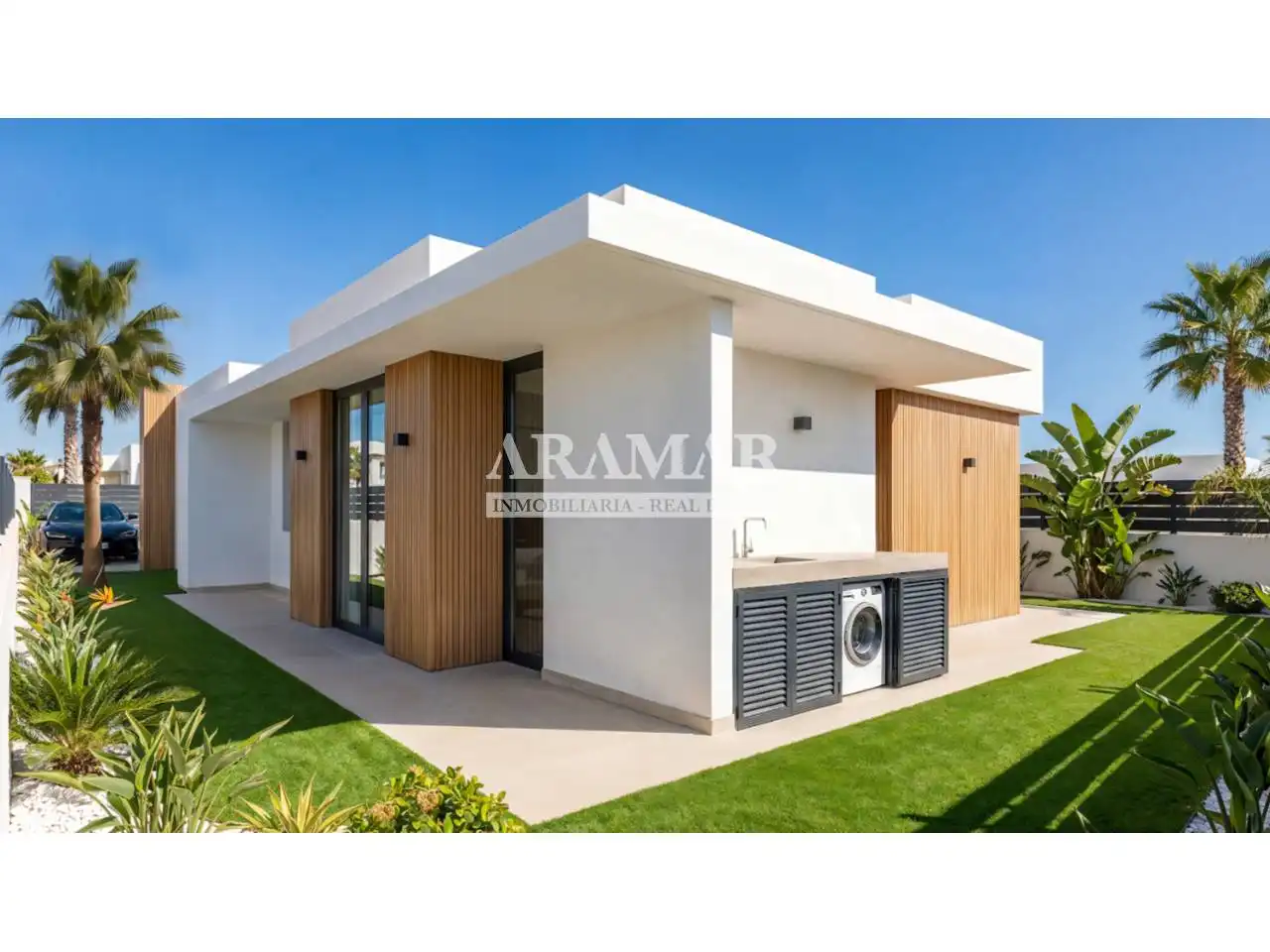 Vista exterior de Casa o xalet en venda en Pego amb Aire condicionat, Jardí privat i Terrassa