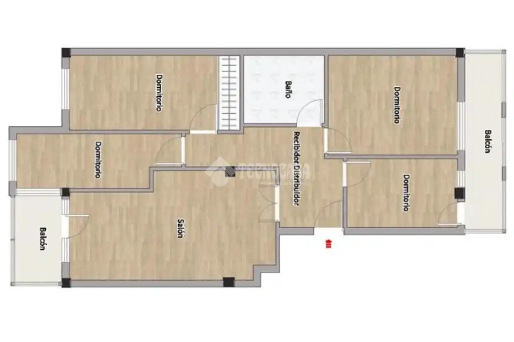 Flat for sale in León Capital   with Heating, Parquet flooring and Terrace