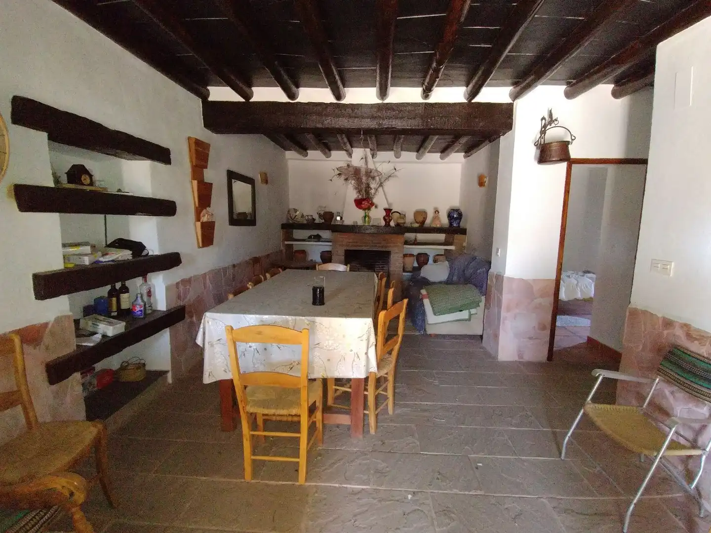 Comedor de Finca rústica en venta en Sorvilán con Jardín privado, Terraza y Amueblado