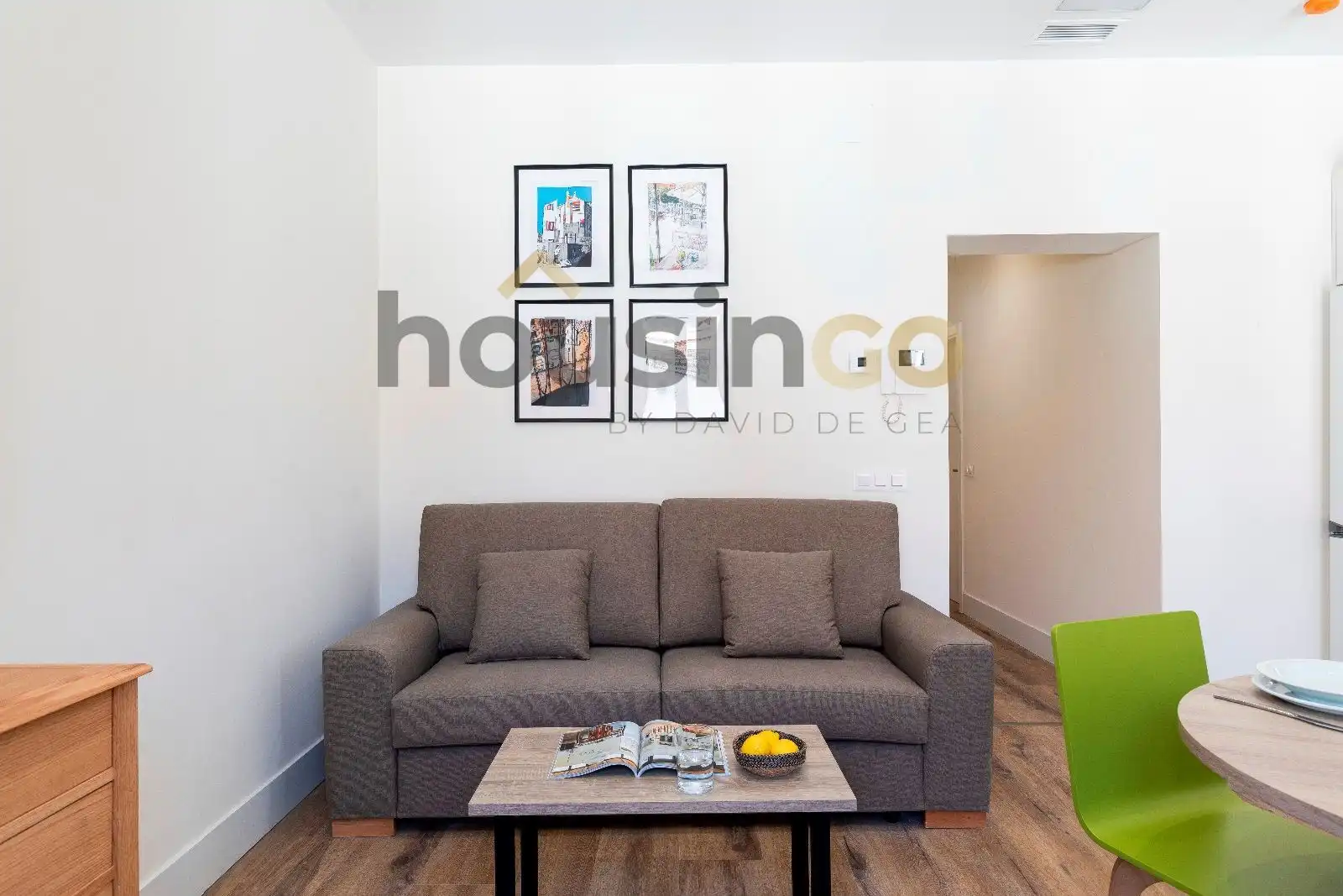 Living room of Flat for rent in Madrid  with Air Conditioner, Heating and Terrace