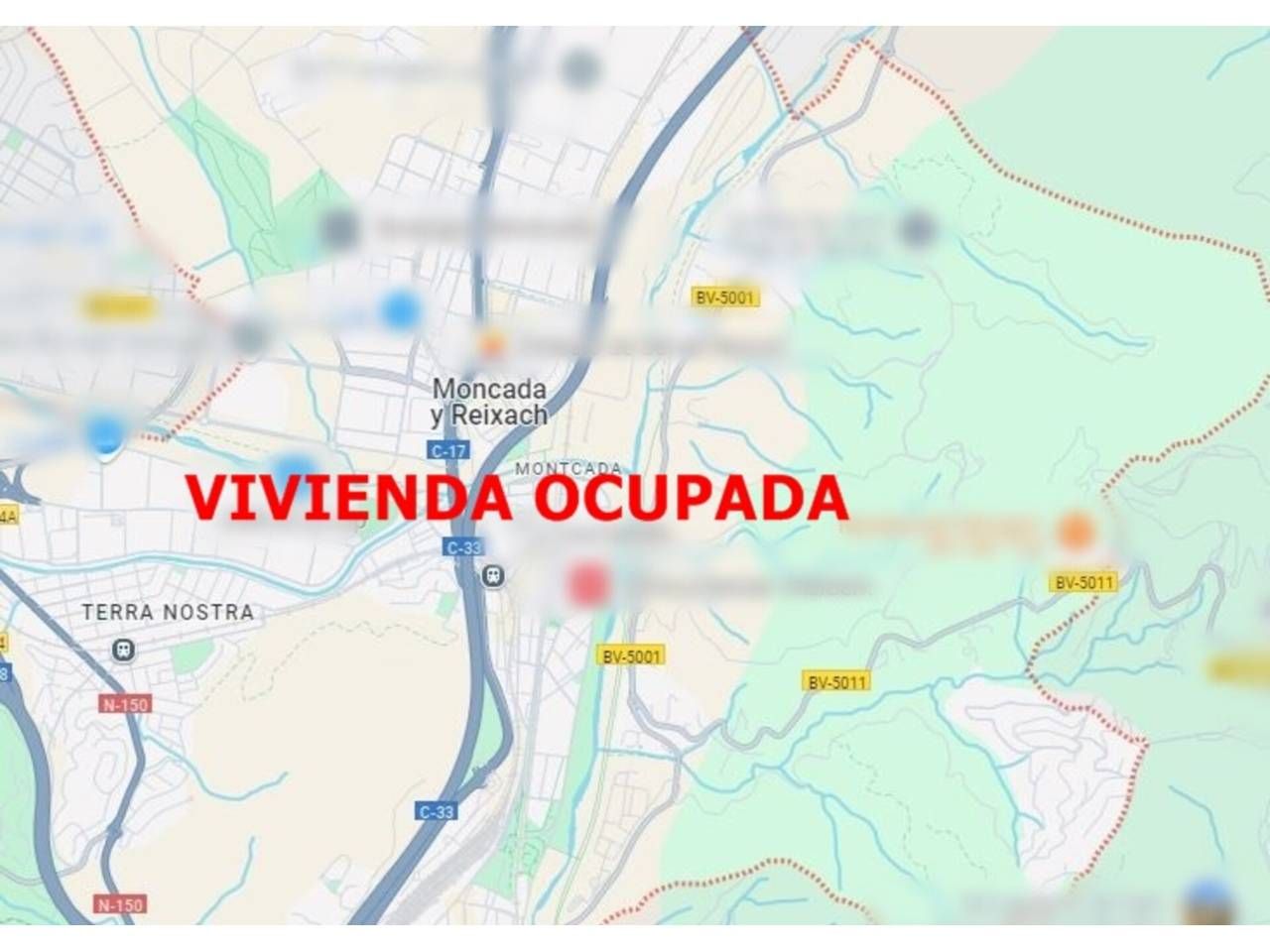 Vista exterior de Pis en venda en Montcada i Reixac