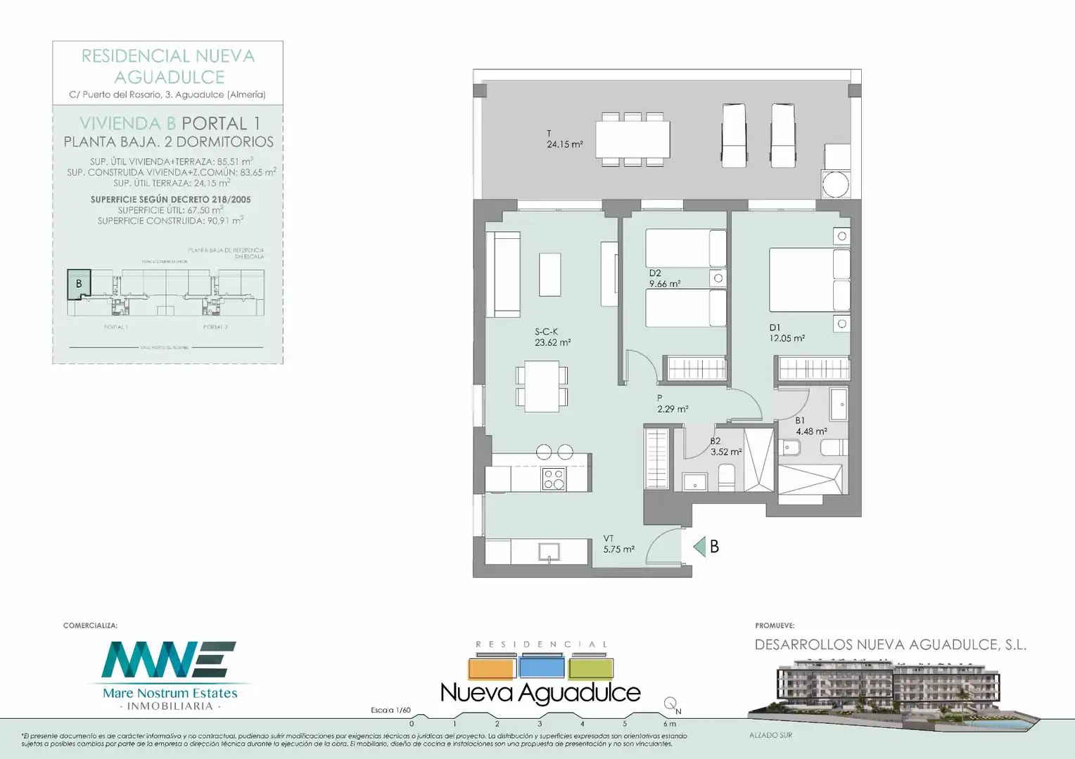 Ground floor for sale in Calle Puerto del Rosario, 3, Aguadulce Norte
