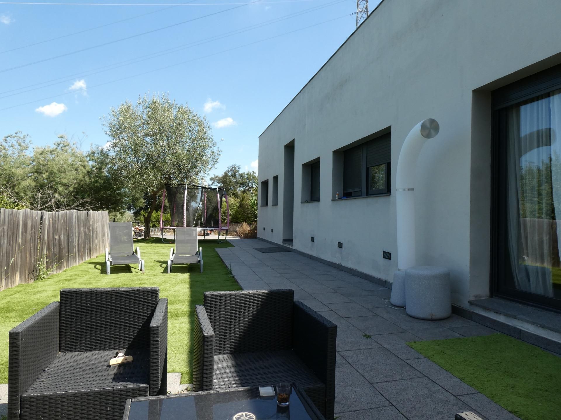 Terraza de Casa o chalet en venta en Montornès del Vallès con Aire acondicionado, Calefacción y Jardín privado