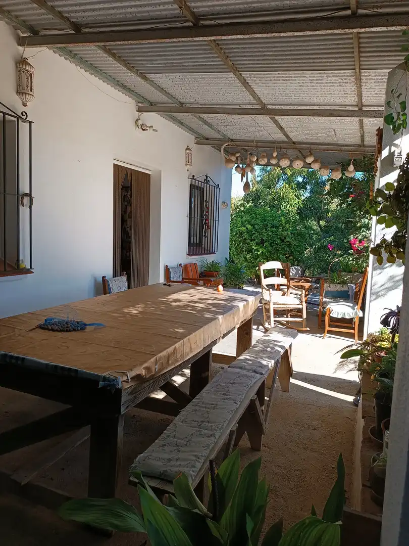 Terraza de Finca rústica en venta en Estepona con Jardín privado, Terraza y Amueblado