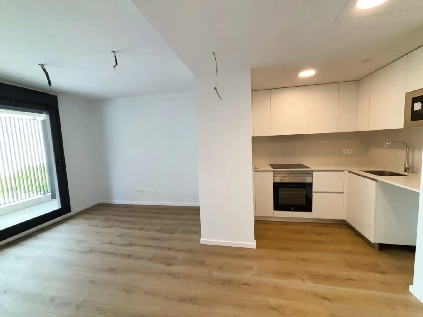 Cocina de Piso de alquiler en Murcia con Aire acondicionado, Calefacción y Terraza