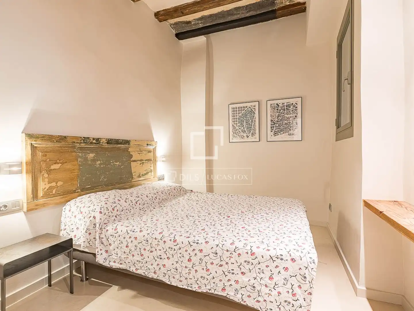 Schlafzimmer von Wohnung zum Verkauf in Barcelona mit Klimaanlage, Heizung und Möbliert