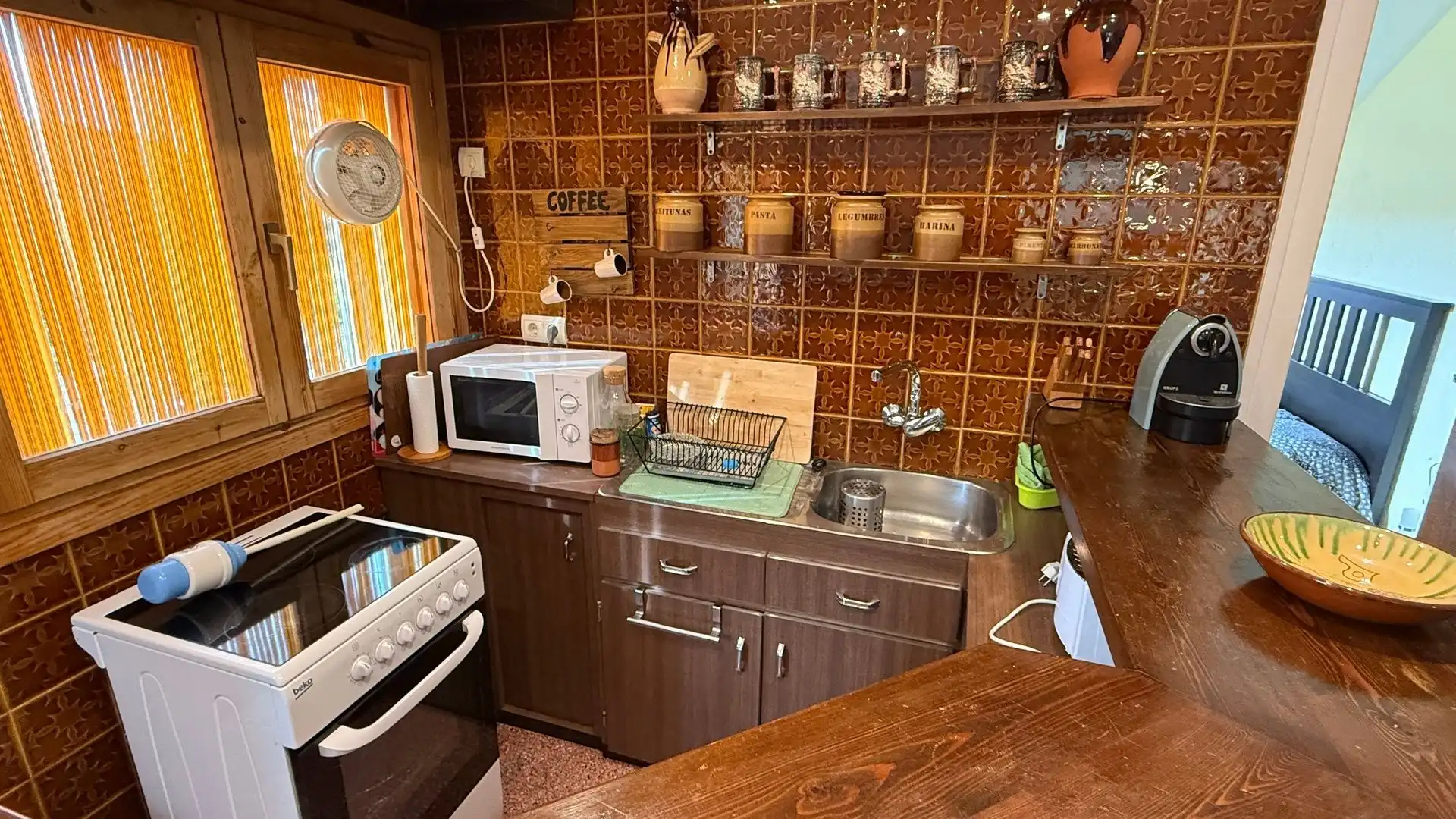 Cocina de Piso en venta en Moià con Calefacción, Amueblado y Piscina comunitaria