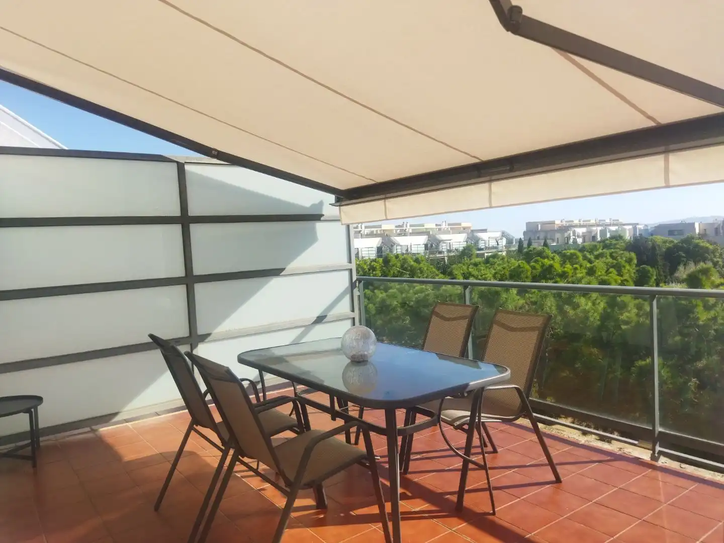 Terrace of Flat for rent in San Jorge / Sant Jordi  with Air Conditioner, Terrace and Balcony