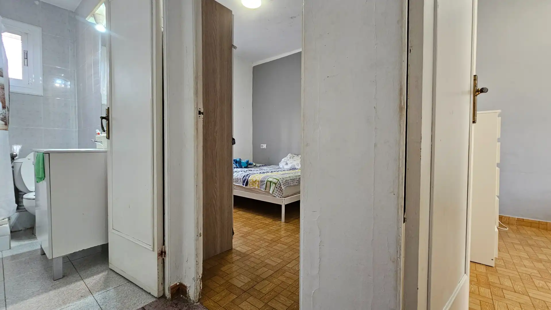 Bedroom of Flat for sale in Sabadell  with Heating and Furnished