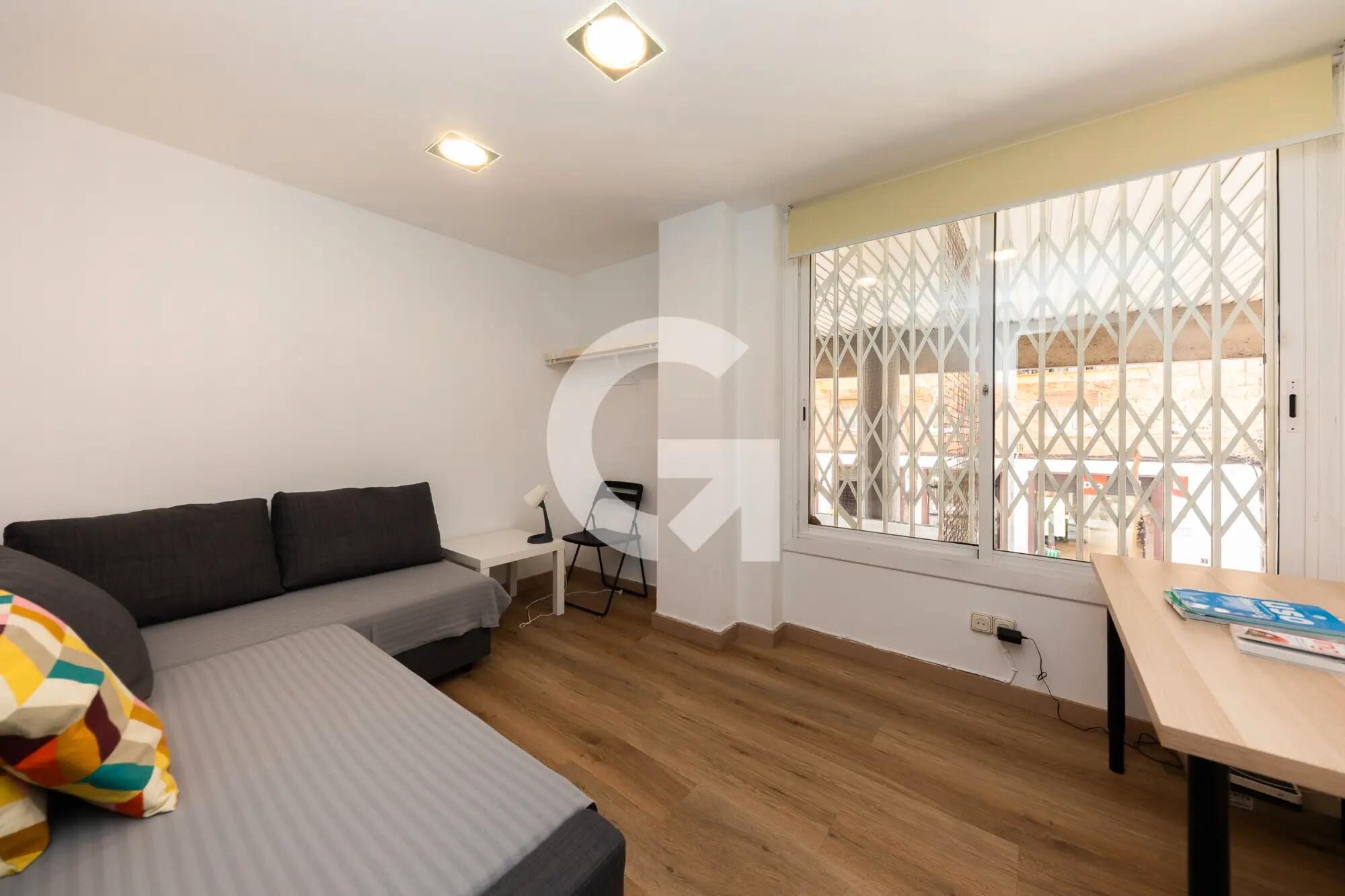Bedroom of Flat for sale in  Barcelona Capital  with Air Conditioner and Terrace
