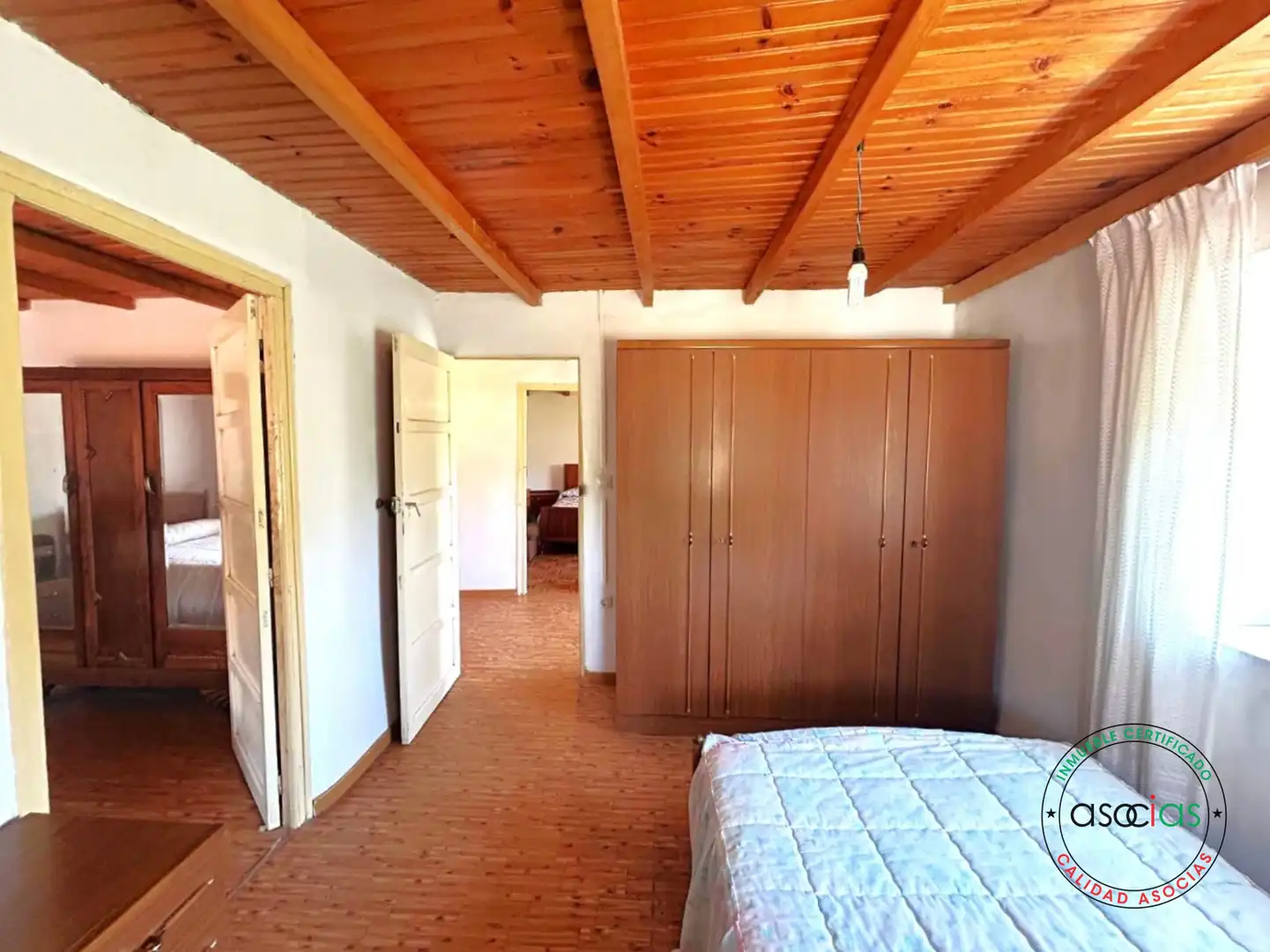 Dormitori de Casa o xalet en venda en Villazanzo de Valderaduey amb Jardí privat, Terrassa i Moblat