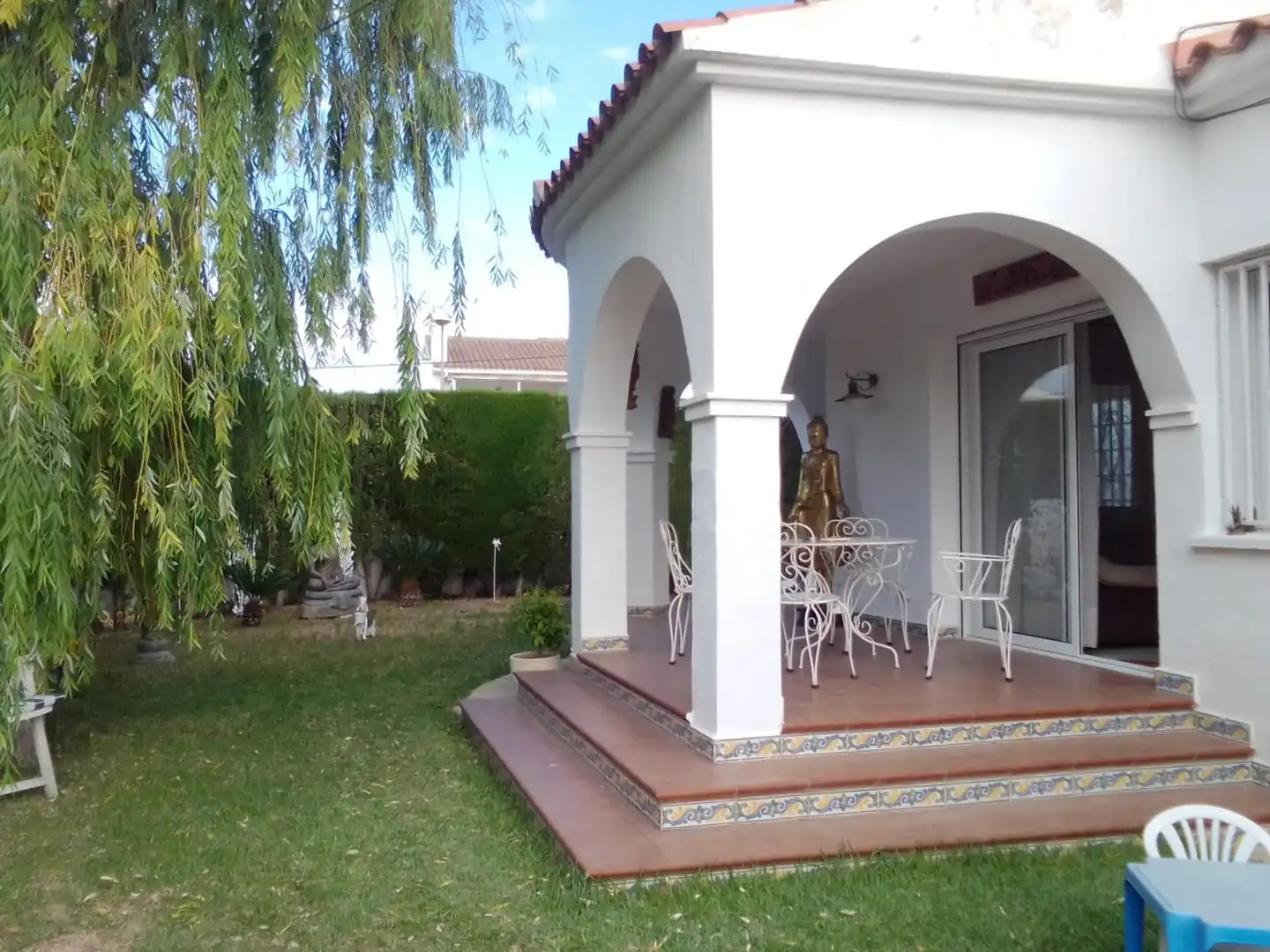 Garden of Houses for sale in Cambrils  with Air Conditioner, Heating and Private garden