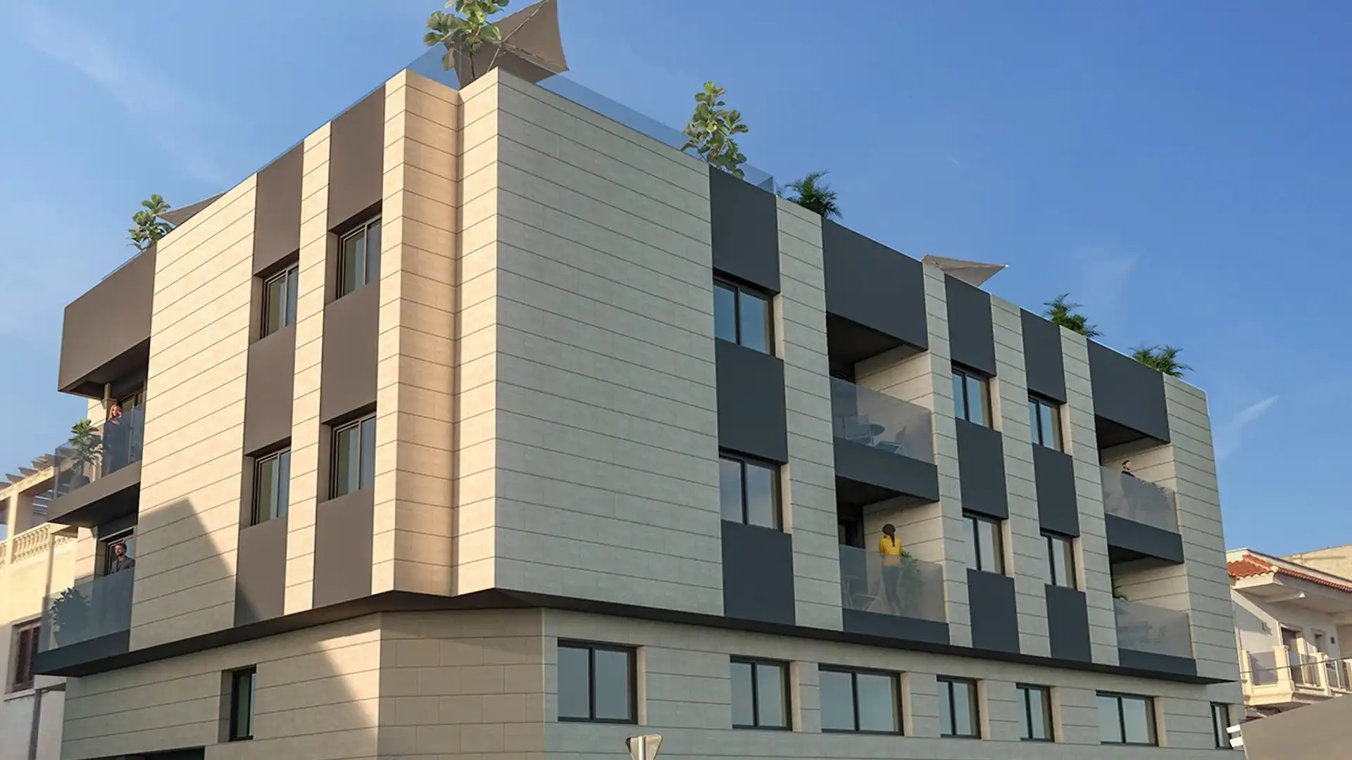 Vista exterior de Apartamento en venta en Catral con Aire acondicionado, Calefacción y Terraza