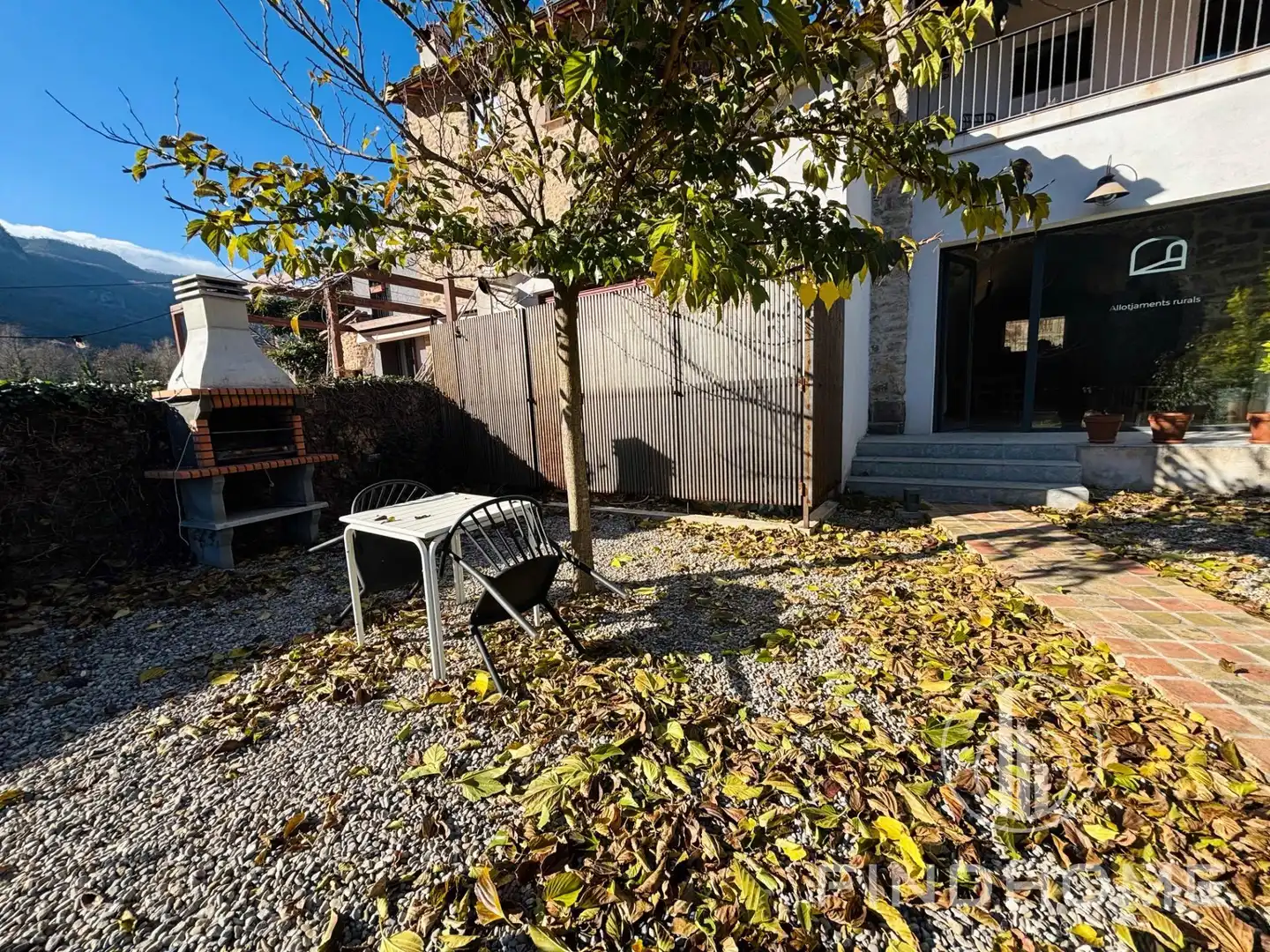 Terrace of Country homes for sale in Les Preses  with Air Conditioner, Private garden and Terrace