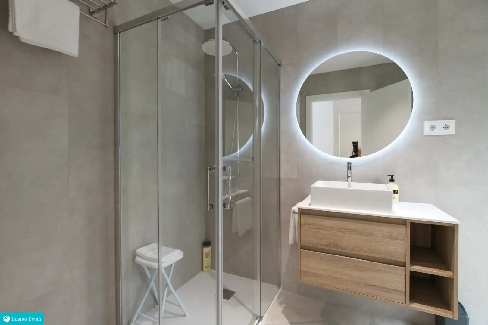 Baño de Casa o chalet de alquiler en Dénia con Aire acondicionado, Calefacción y Jardín privado