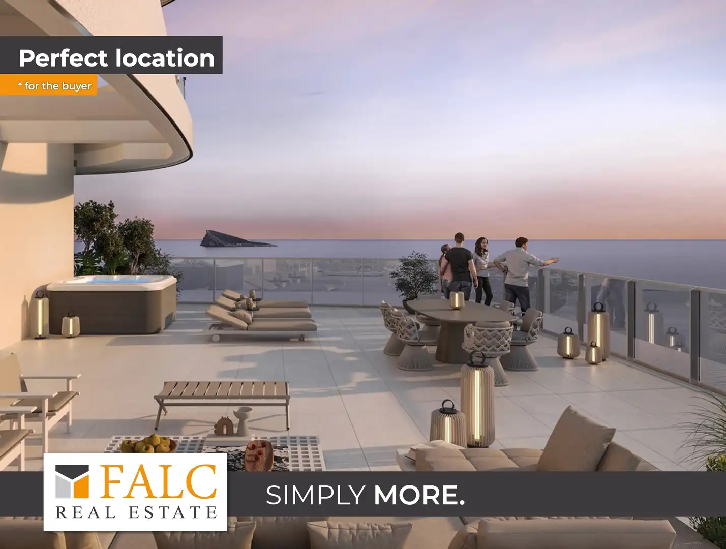 Ático con terraza en venta en Centro Urbano