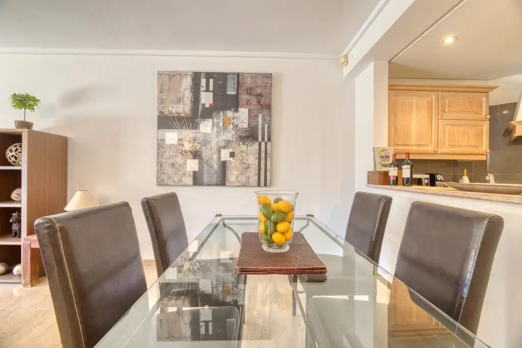 Dining room of Apartments for sale in Calvià  with Air Conditioner, Private garden and Terrace