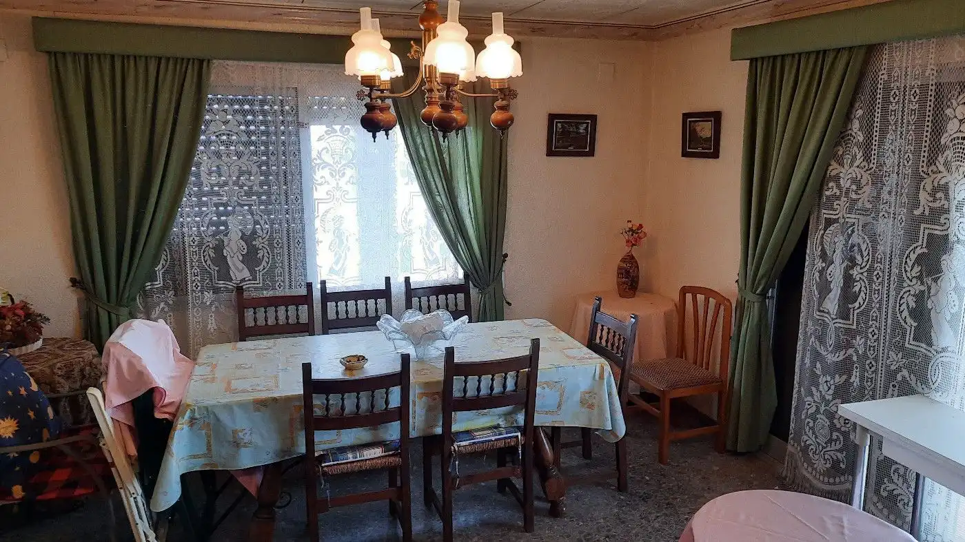 Menjador de Casa o xalet en venda en Vinaròs amb Calefacció, Jardí privat i Terrassa
