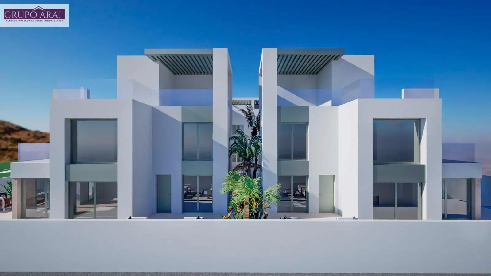 Vista exterior de Casa adosada en venta en Formentera del Segura con Calefacción, Jardín privado y Terraza