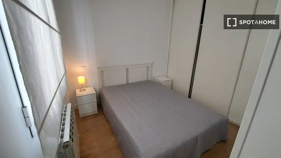 Bedroom of Apartments for share in Madrid  with Air Conditioner, Heating and Terrace