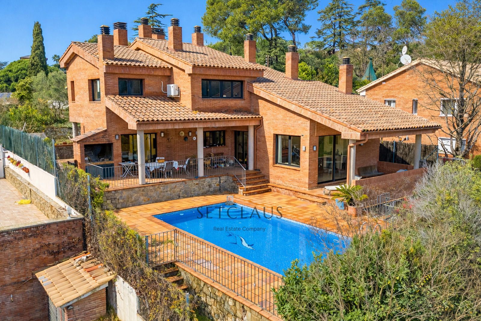 Vista exterior de Casa o chalet en venta en Vallromanes con Aire acondicionado, Calefacción y Jardín privado