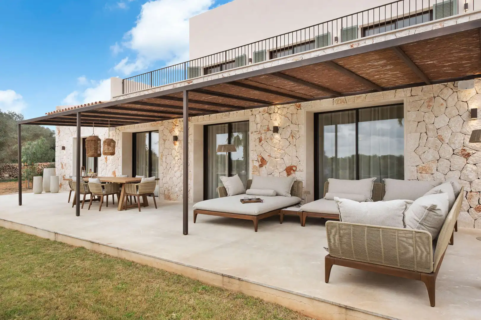 Terrassa de Finca rústica en venda en Ses Salines amb Aire condicionat, Calefacció i Terrassa